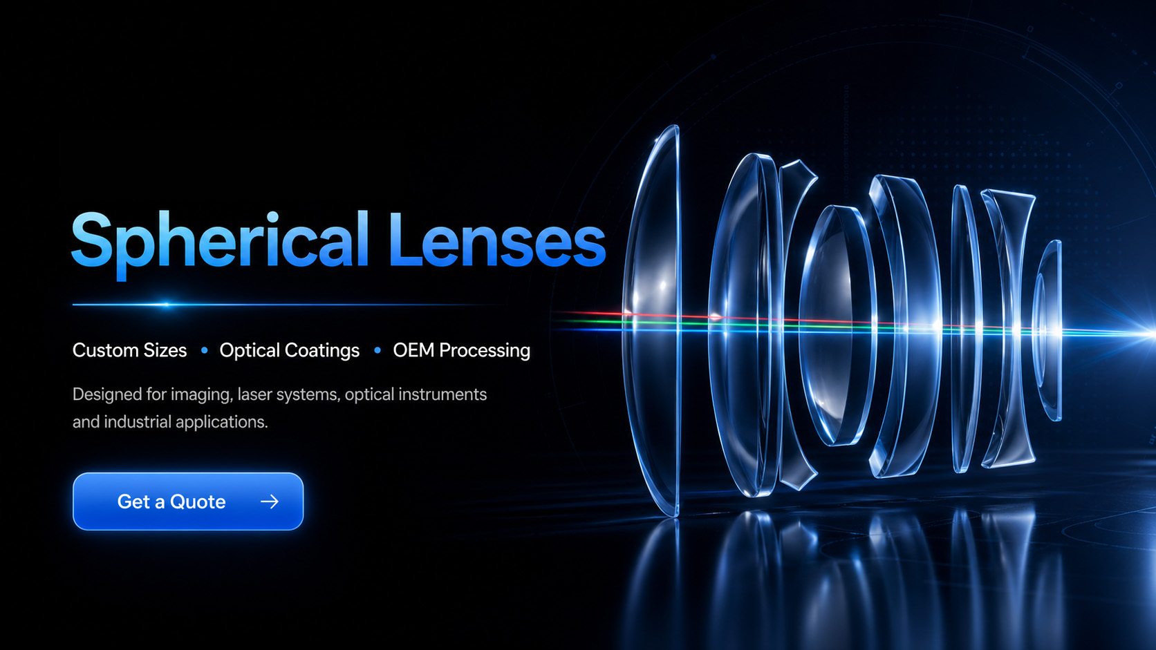 Precision Spherical Lenses for Your Optical Needs