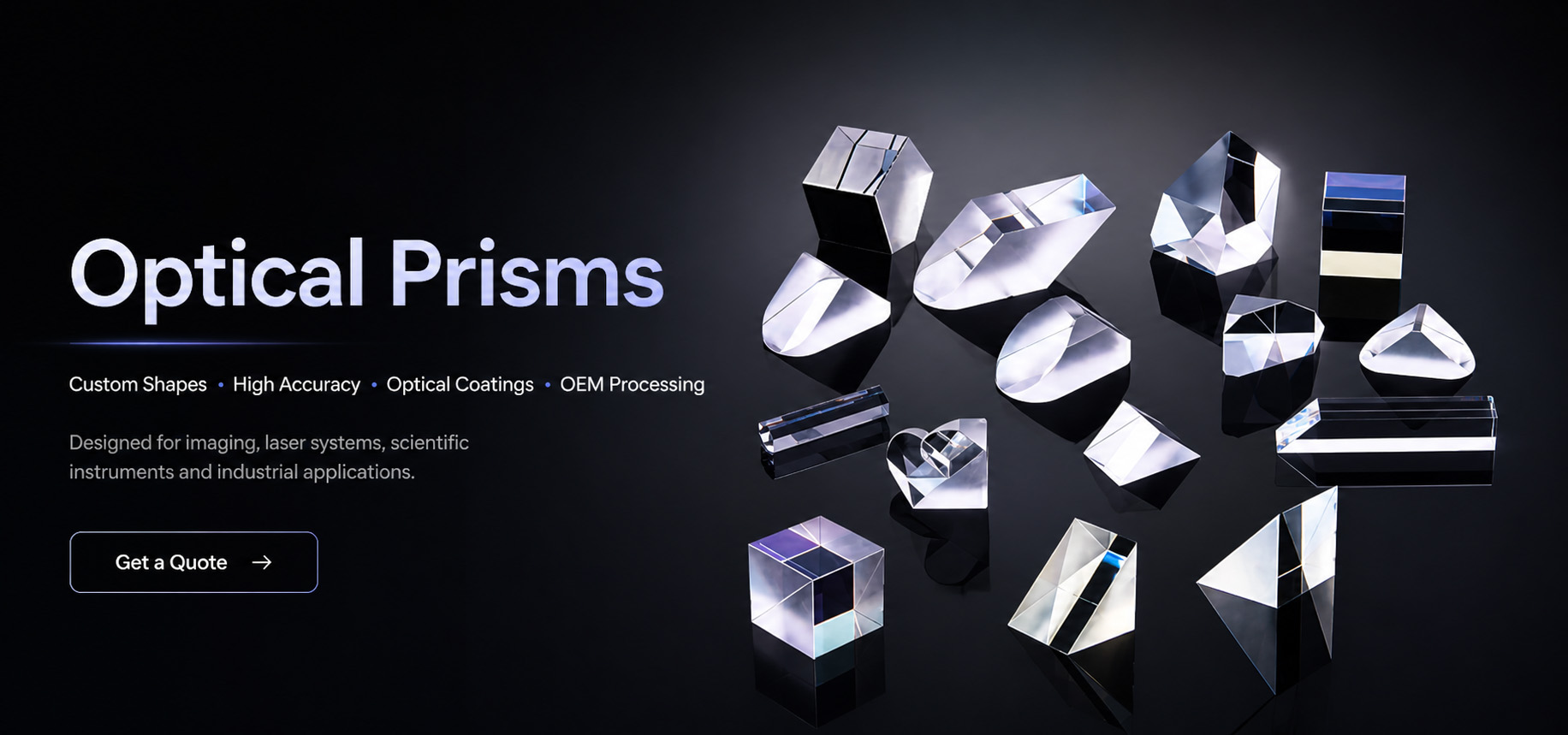 Precision Optical Prisms for High-Performance Applications