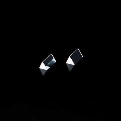 Triangular Prism with Reflective Coating
